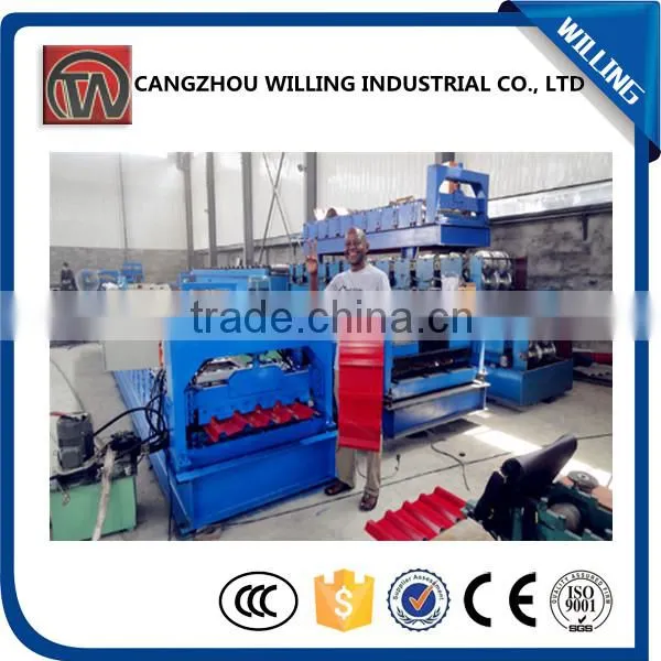 Color Steel Upper Roller Universal Plate Rolling Machine photo-6