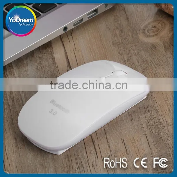 Ultra Slim Designer Rechargeable AA Battery Bluetooth 3.0 Wireless Mouse 1000 1200 1600 DPI CE ROHS FCC Certificate photo-2
