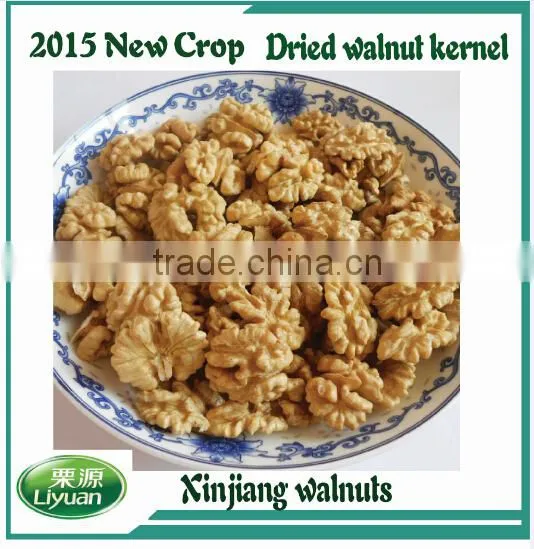 2015 New Crop Dried Light / Amber Half Walnut Kernels