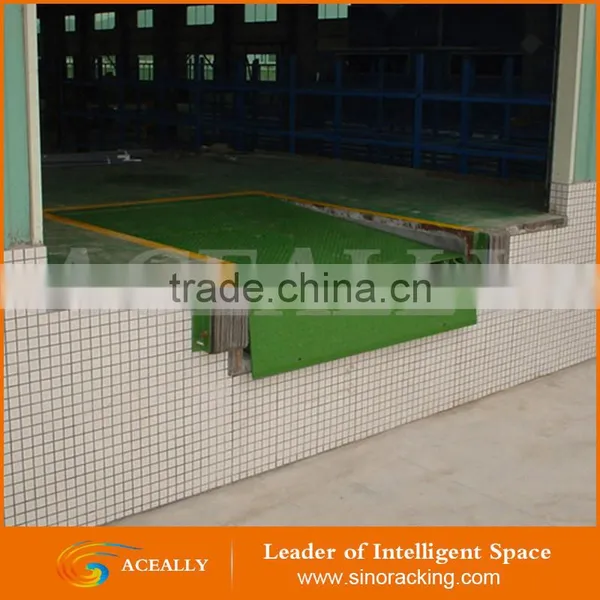 Factory Loading Manual Air Powered Hydraulic Edge Vertical Lift Dock Leveler photo-4