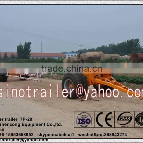 Plat Skeleton 40ft Container Trailer photo-2