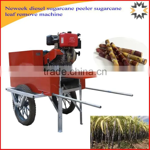 Neweek Diesel Sugarcane Peeler Sugarcane Leaf Remove Machine