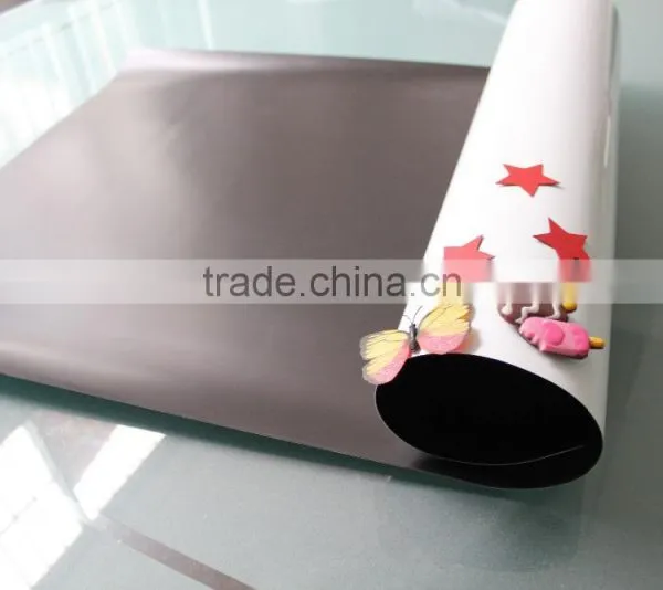 Soft Whiteboard Stick on Wall Refrigerator Stickers Ferrous Flexible Magnetic Sheet photo-2
