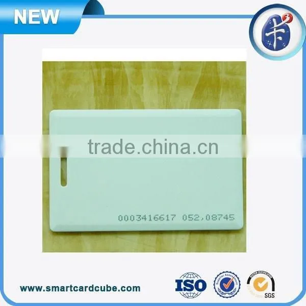 Clamshell Blank ID PVC Card photo-2