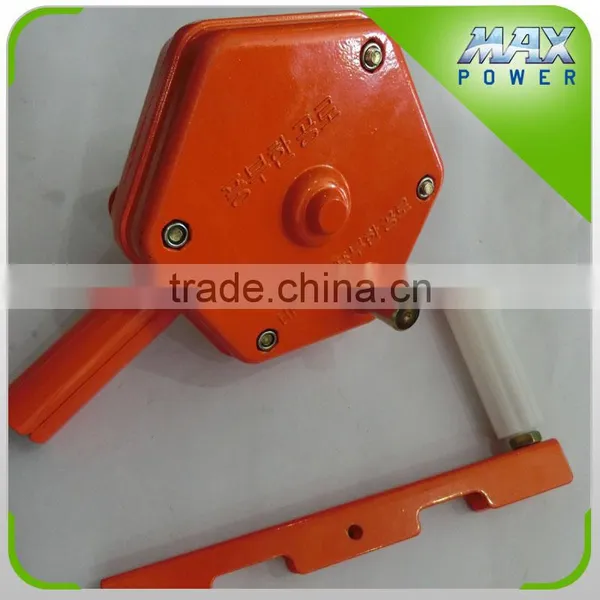 Hydroponics Multi-span Greenhouse Manual Film Roll up Unit photo-3