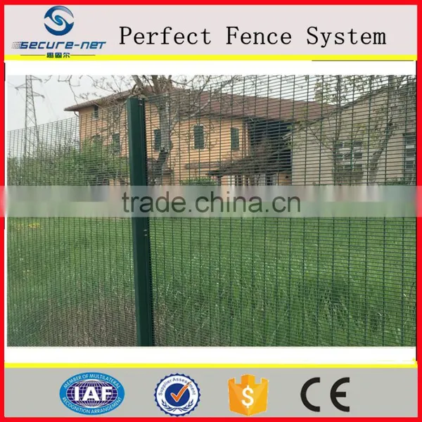 Hot Dipped Galvanized Metal Fence Used Outdoor Anti Climb 358 Security Fence Panels photo-2
