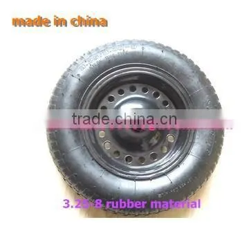 3.25-8 Rubber Wheel With Metal Rim for South America Market photo-2