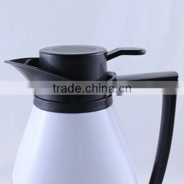 Unique Square Shape Flower Pattern Glass Thermos Tea Pot (JGHH) photo-4