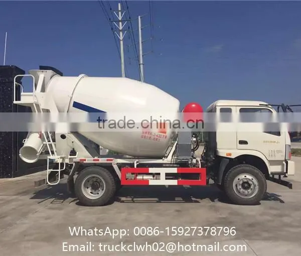 Cheap Price FOTON 3 Ton Cement Truck Concrete Mixer Truck photo-3
