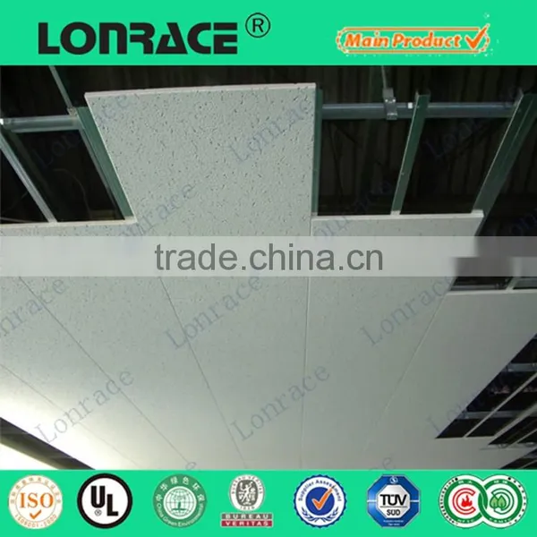 Fire Proof Low Water Absorption Mineral Fiber Board Ceiling photo-3