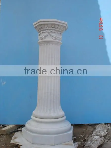Marble Stone Gate Pillar Design Decorative House Pillar photo-3