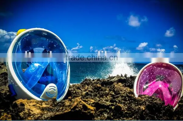 New Arrival Innovative Anti-Fog Dry Diving 180 Degree View Snorkeling Full Face Mask With Gopro Camera Gr10B photo-2