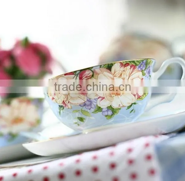 Coffee & Tea Sets Porcelain 15pcs Indian Tea Set, German Porcelain Tea Set photo-3