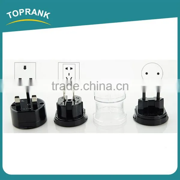 Toprank New Safety Protector Shutter Multiple Europe Plug Adapter Worldwide Universal Travel Adapter Plug photo-3