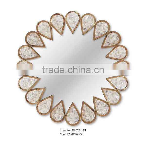 Excelent Design Mother of Pearl Wall Mirror photo-2