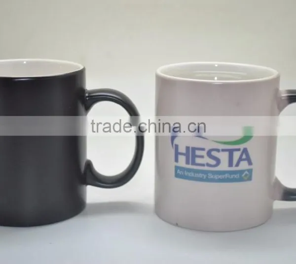 Promotional Design Changing Color Ceramic Cup photo-3