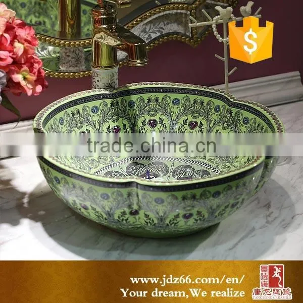 Hot Selling Sinks Bathroom Design Counter Top Wash Basin Vanity Basin photo-2
