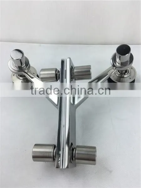 V Shape Glass Facade Spider Heavey Duty Glass Clamp