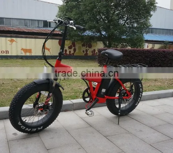 20" 500w Electric Folding Bike Electric Fat Bike photo-3