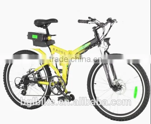 26 Inch Electric Bike Foldable Hidden Battery photo-2