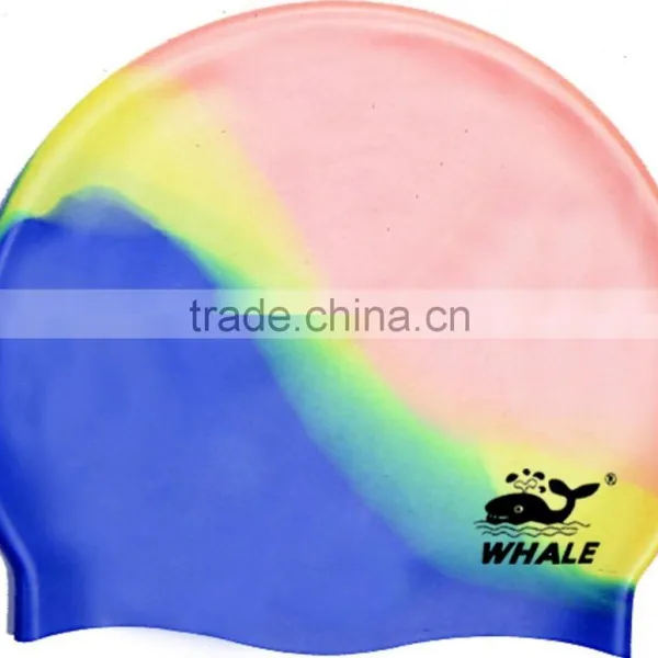 Multi Colors Fashionable Swimming Caps With Customized Logo(CAP-201) photo-6