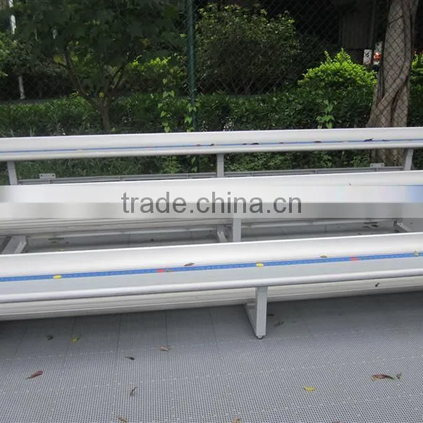 Outdoor Stadium Seating, 3-ROW Mobile Gym Bleacher for Sale photo-2