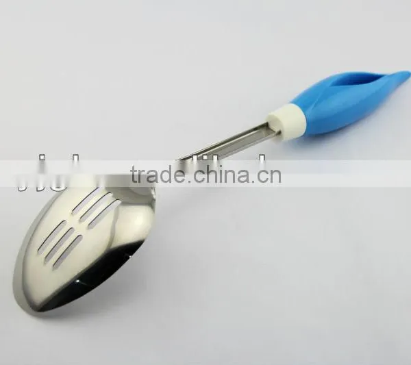 2014 New Design Stainless Steel Kitchenware Slotted Spoon photo-3