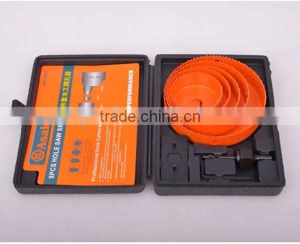 8 PCS Wooden Hole Saw Set photo-3