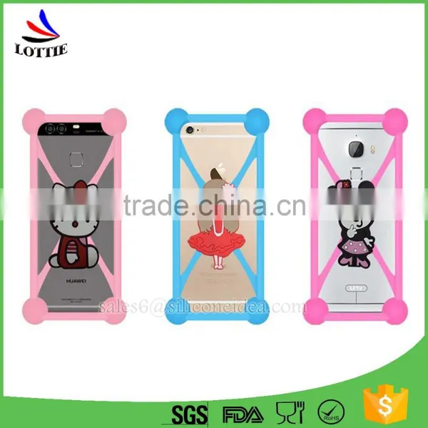 Lottie Supply 2016 New Design Bumper Silicone Phone Case for Any Phone photo-3