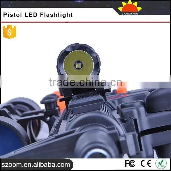 Wholesale 800lumens Waterproof and Shockproof Tactical Pistol LED Flashlight photo-4
