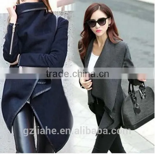 New Women Fashion Jackets Woolen Coat Woman Fashion Winter Woolen Overcoat