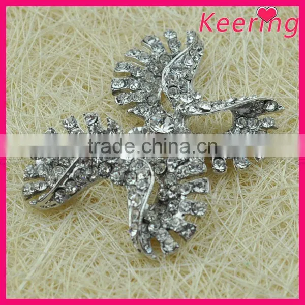 Fashionable Wholesale Rhinestone Metal Button for Decoration WBK-1504 photo-2
