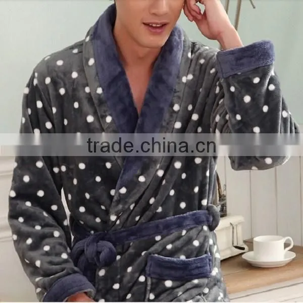 Wholesale Terry Bathrobe,coral Fleece Bathrobe for Men or Women,competitive Bathrobe Price photo-4