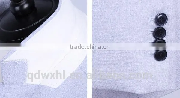 2017 Custom High Quality Most Hot Sale 100% Wool Man Slim Formal Wear Men Suit photo-4