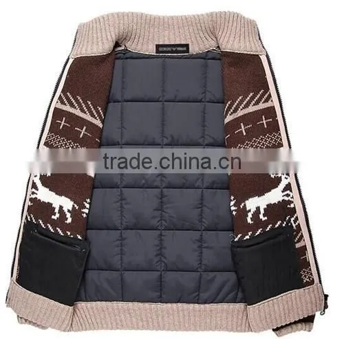 2015 Latest Open Chest Christmas Sweater for Man photo-3