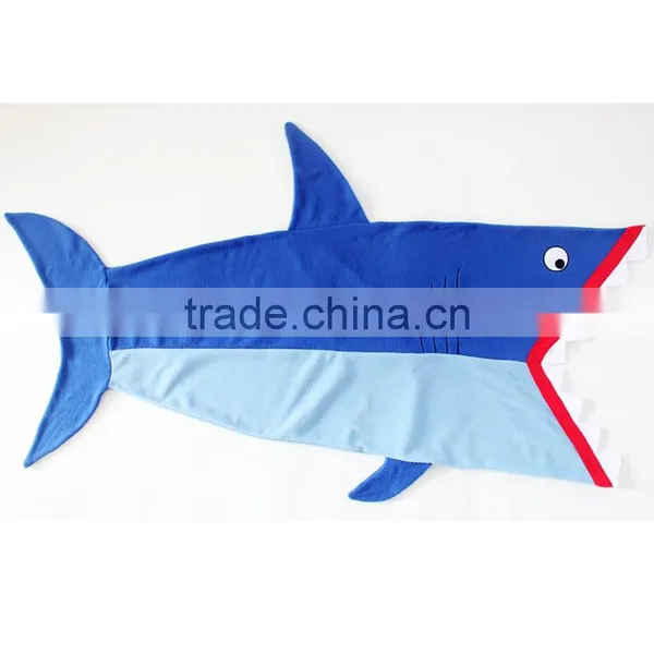 ShiJ Manufacturer 2017 Swimming Fleece Shark Blanket photo-3