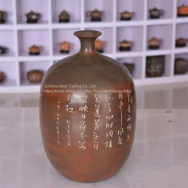 Custom Household Decoration Ceramic Flower Handmade Vase photo-2