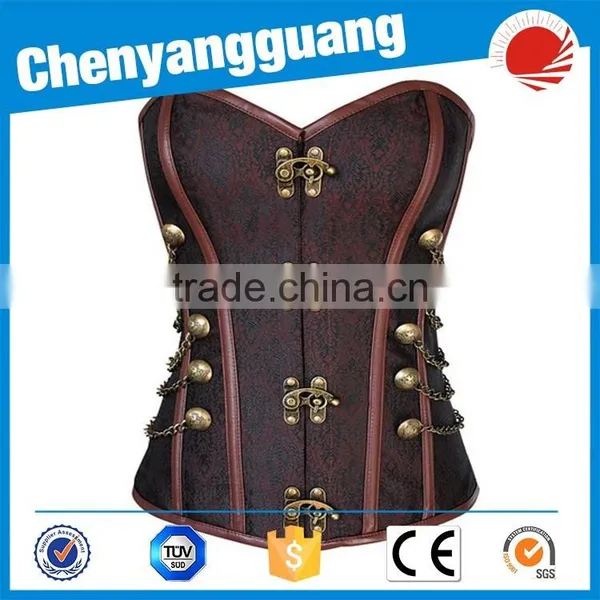 CYG-Top Quality Star Corsets Women Sexy Red Corsets photo-5