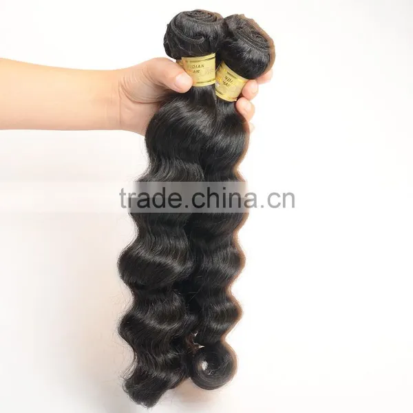 Wholesale Loose Deep Wave Raw Unprocessed Virgin Indian Hair photo-3
