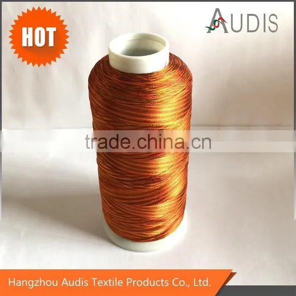 120d/2 multicoloe rayon viscose embroidery thread