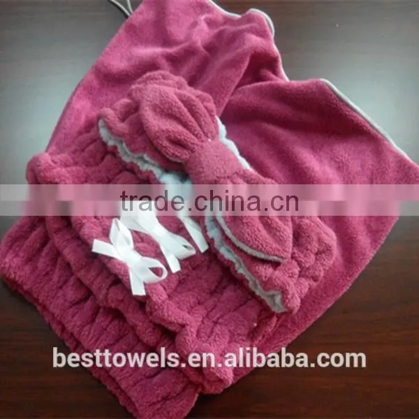 Wholesale Custom Ladies Bath Big Bow Lovely Head Hair Band photo-4