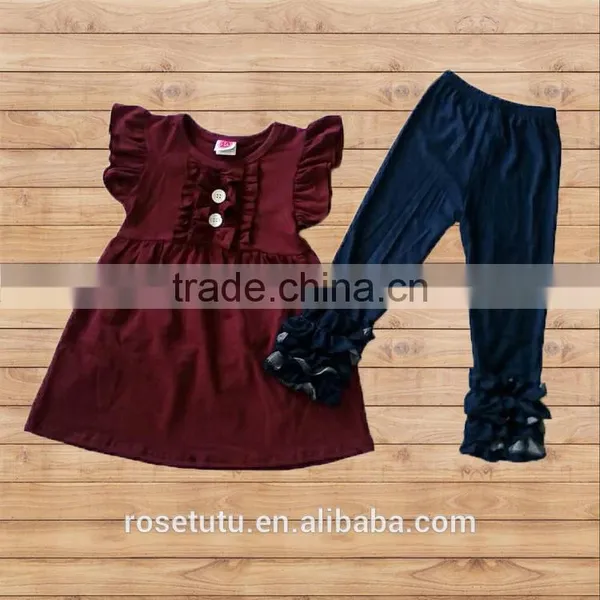Cotton Short-sleeved Little Girl Set a Variety of Colors Can be Selected in the Chinese Factory Manufacturing photo-3
