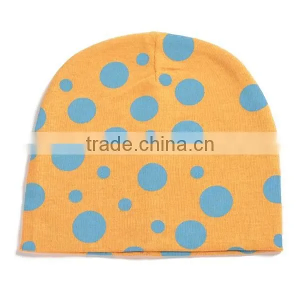 Spring&summer Korea Style 100%cotton Cute Boys&girls Dots Pattern Baby Dress Hats photo-5