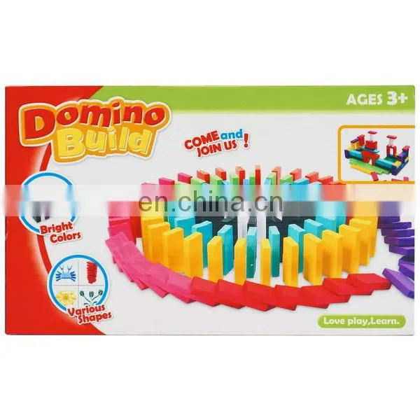 Colorful Dominoes Building Block Set photo-2