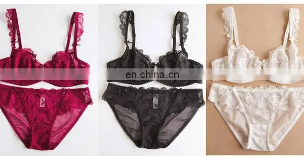 Noble Luxury Lace Bra Set,woman Bra Set photo-6