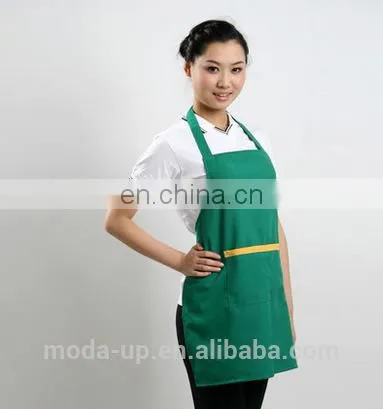 Cotton Kitchen Apron With Custom Logo High Quality From China photo-3