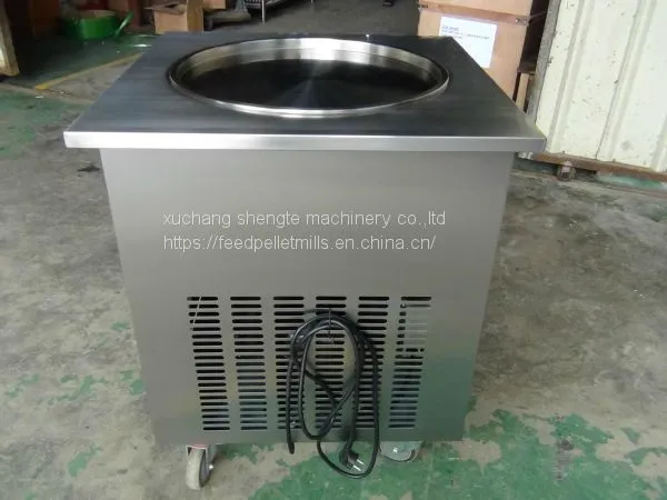 Single Pan Fried Ice Cream Machine, Fry Ice Cream Making Machine photo-4