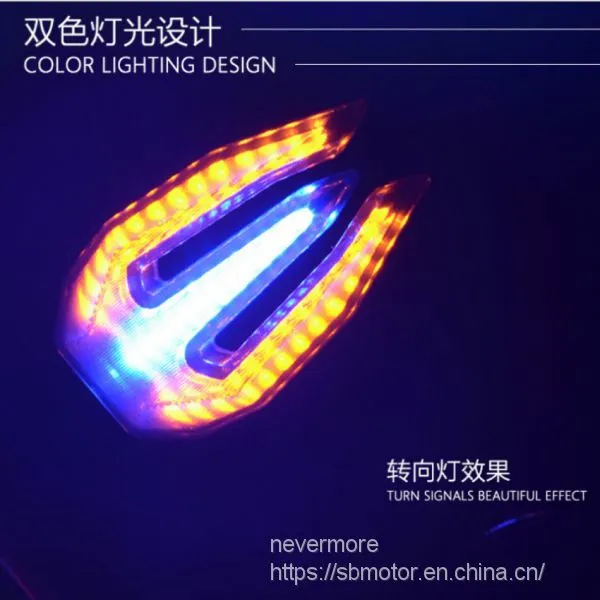 Spirit Beast Motorcycle Modified Turning Signals Light Super Bright Waterproof Double Color 2pcs/lot FR107 L5 photo-4