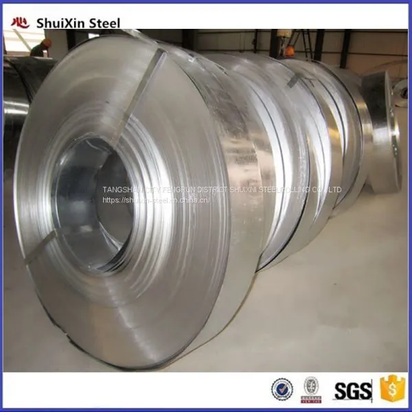 Hot Dipped Galvanized Steel Strip Coils for Manufacturing Channel and Pipes photo-4