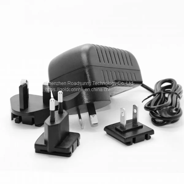Multi AC Plug Type Power Adapter With AU, EU, US, UK Standard Power Supply photo-2